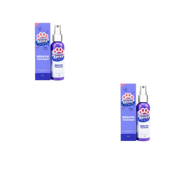 Saubere Zähne Begleiter-Haustier-Deodorant